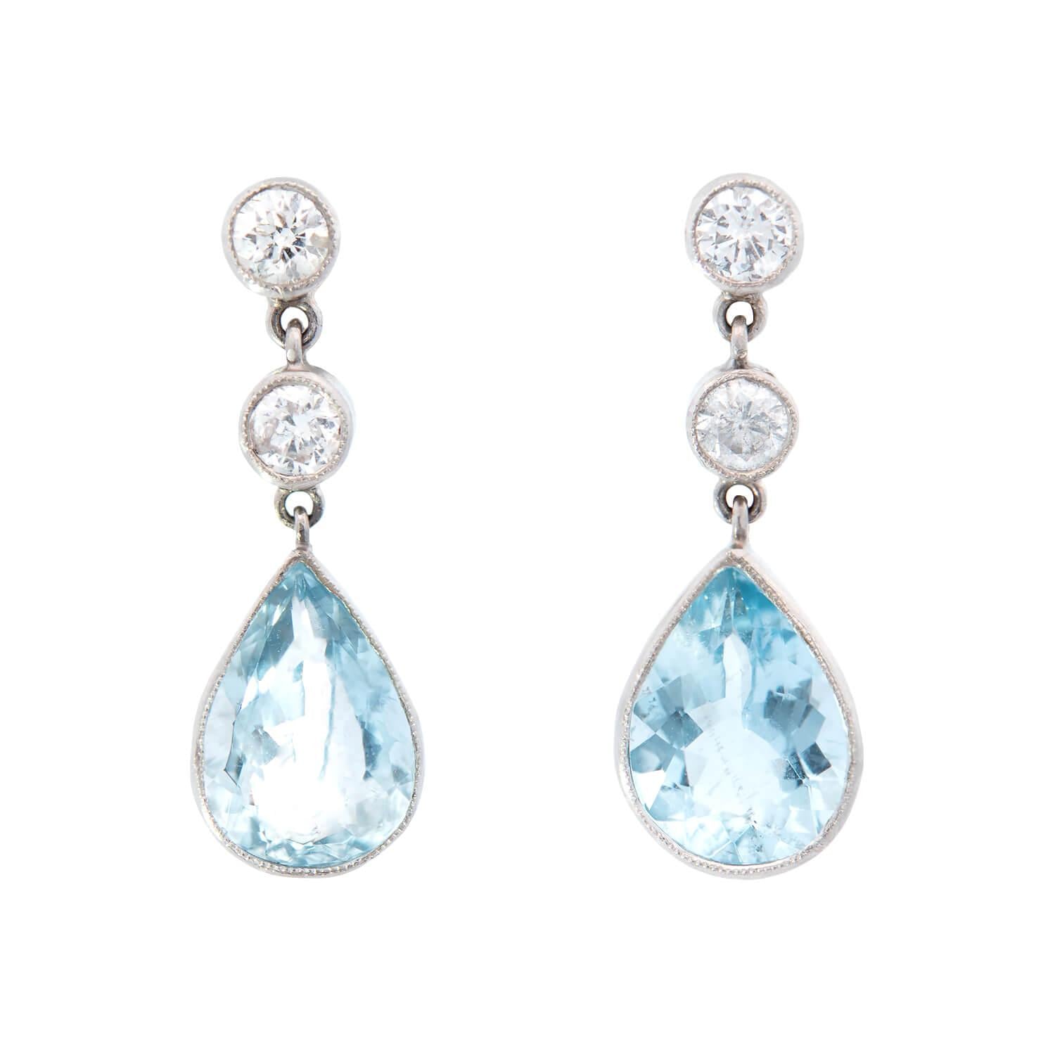 Outlet Aquamarine Dangles