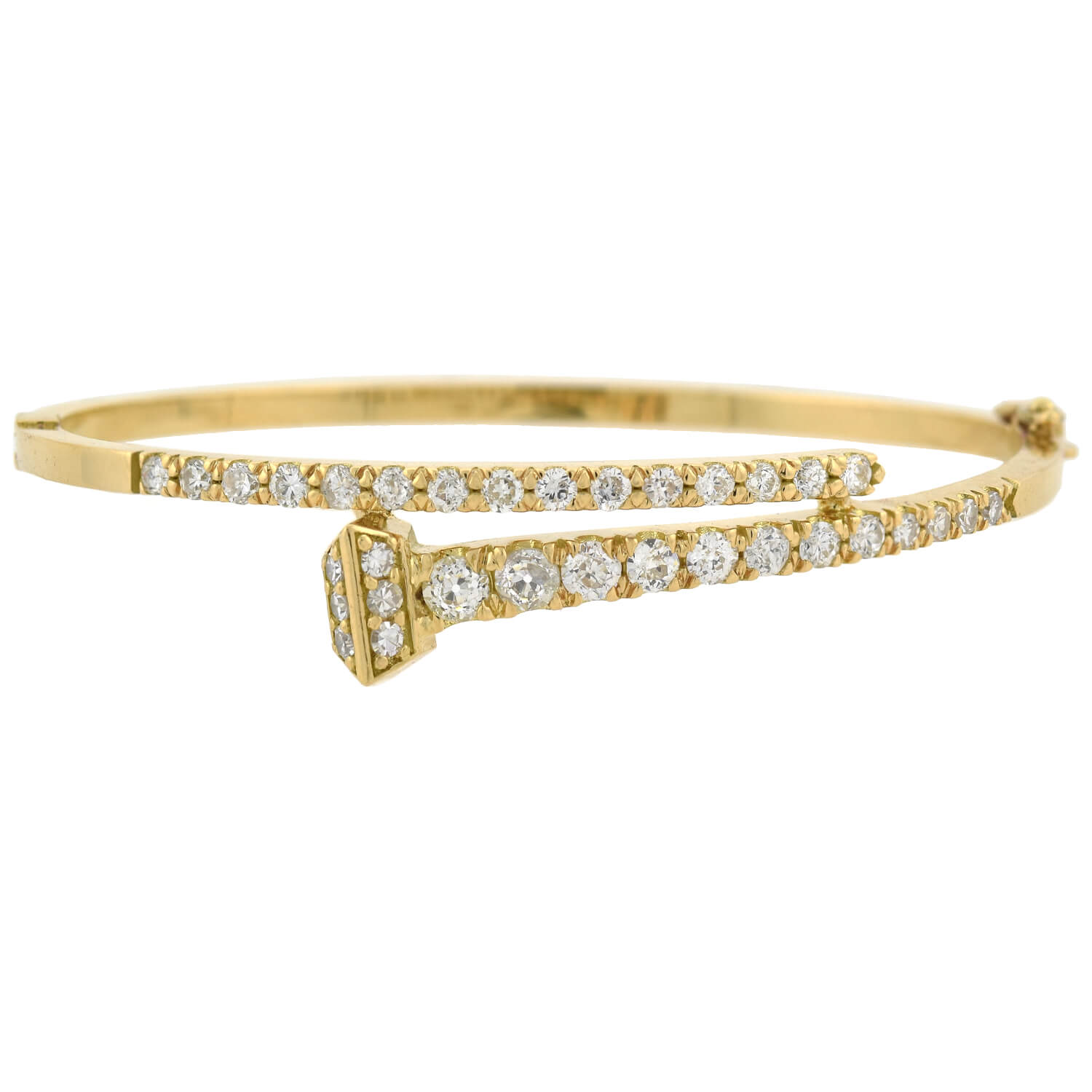 Diamond hot sale nail bracelet