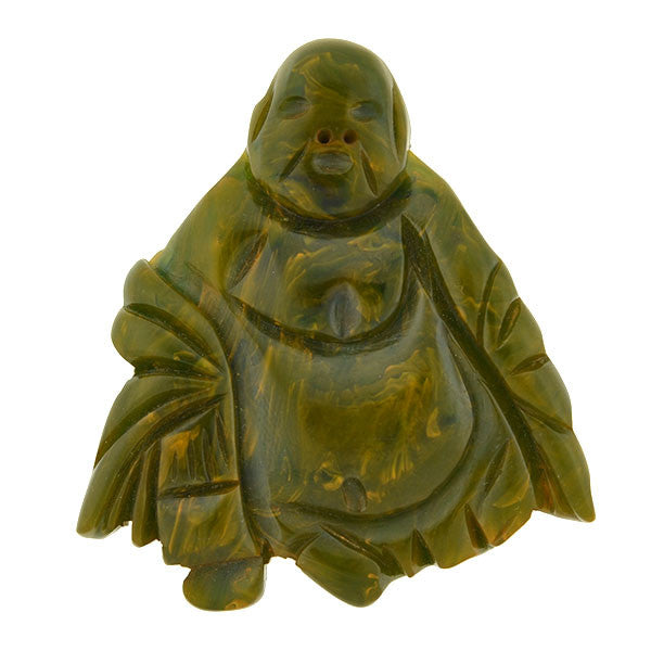 Art Buddha vintage Brooch 80s - Katheley's