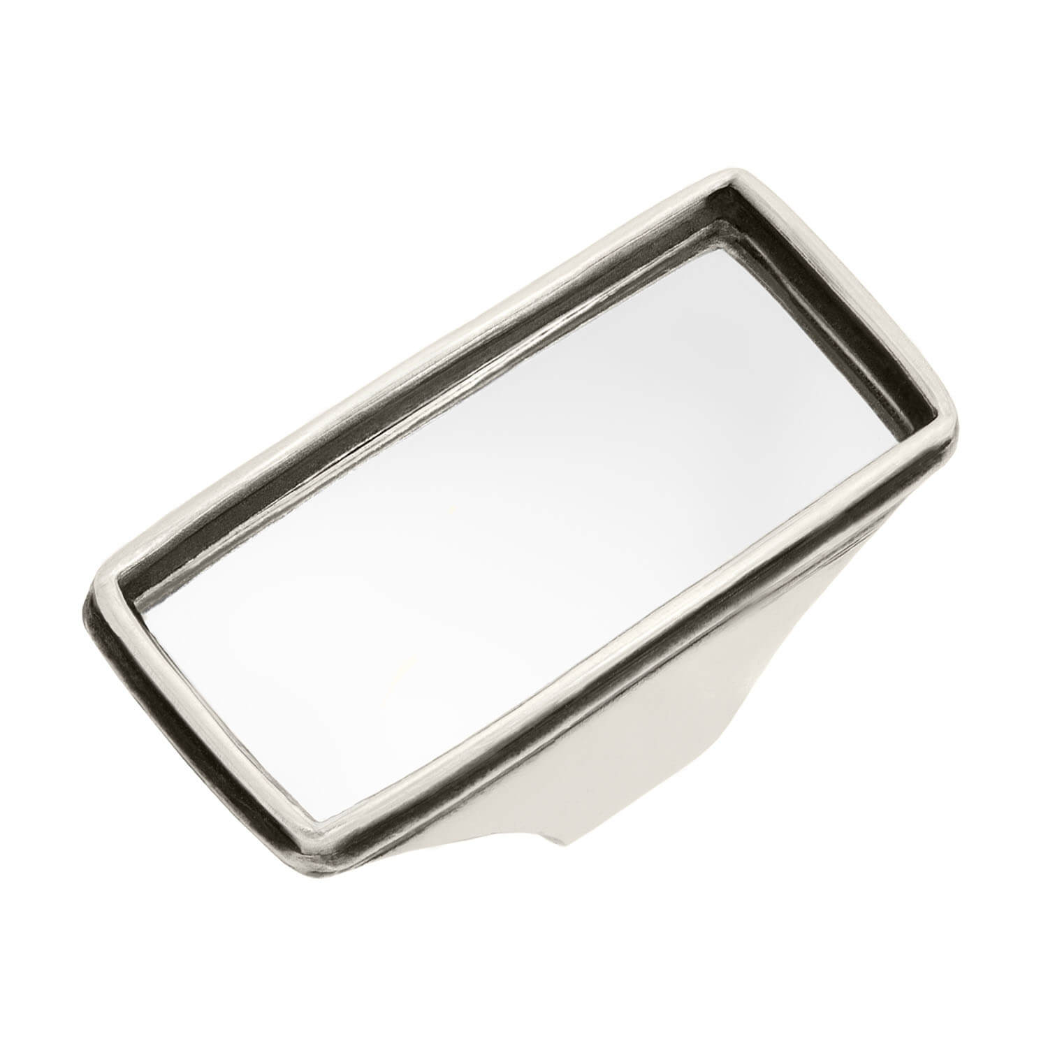 ANN DEMEULEMEESTER Estate Sterling Silver Mirror Ring