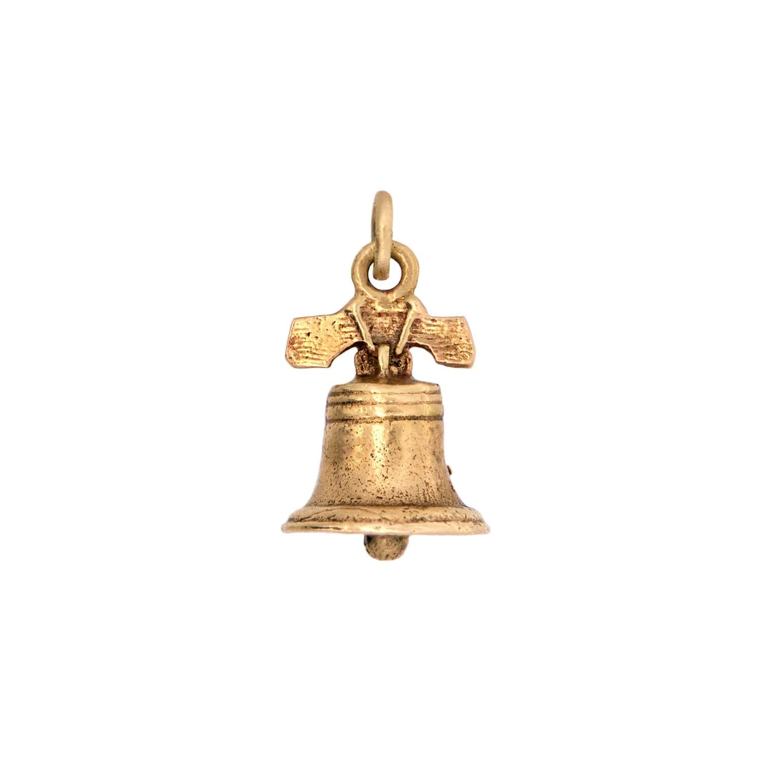 Vintage 14k Liberty Bell Charm