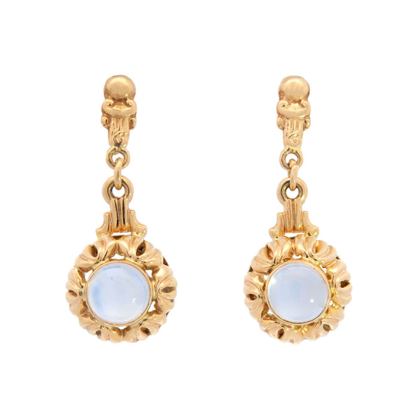 Golden Moonstone Drop Earrings – Robindira Unsworth