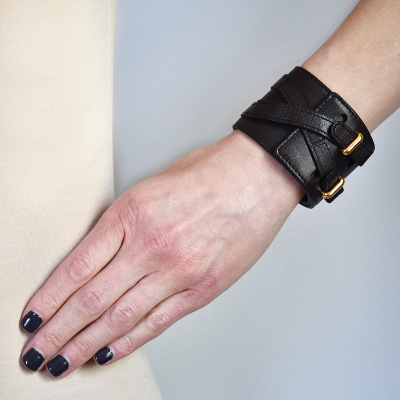 Bottega Veneta® Men's Watch Bracelet in Dalmatian. Shop online now.