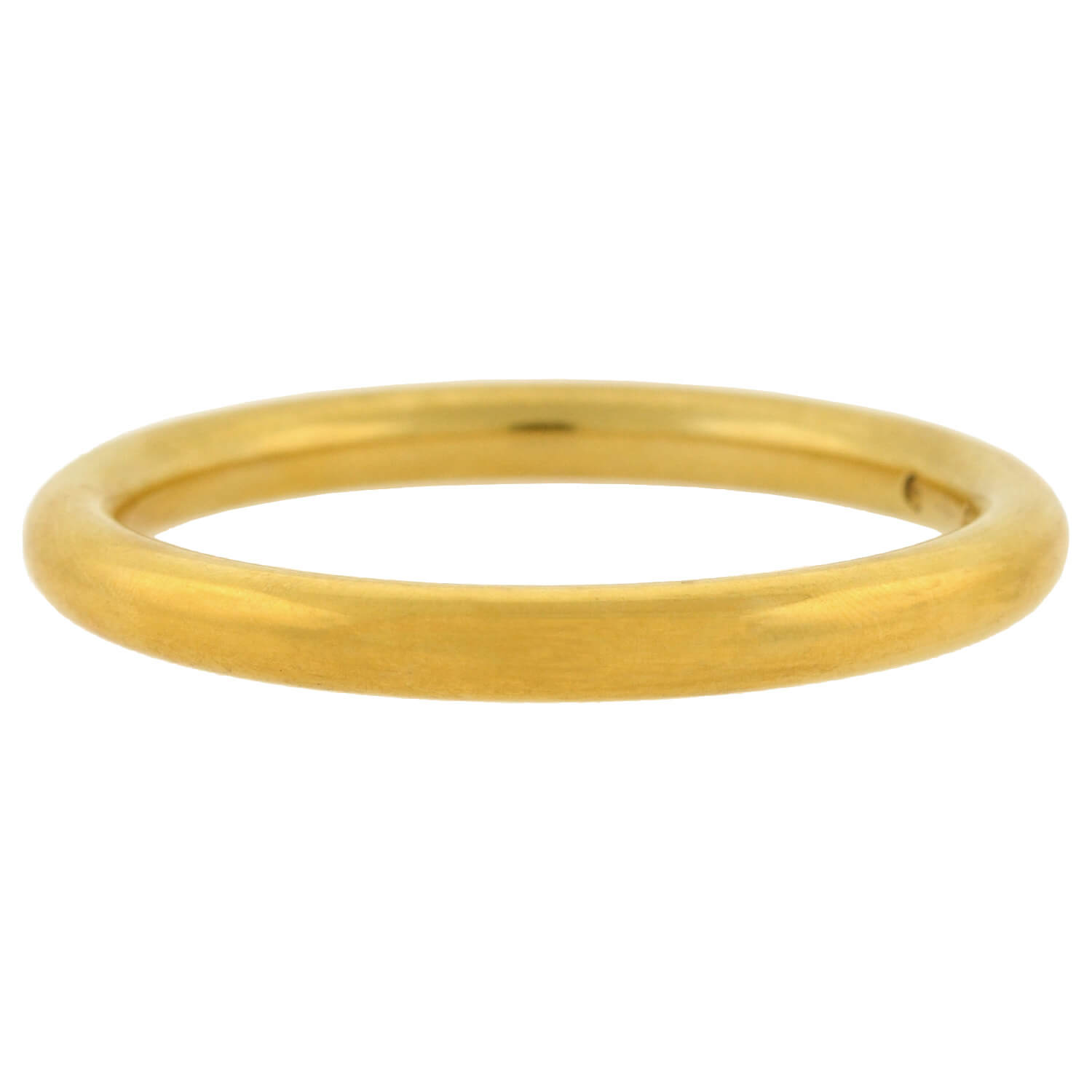 Estate 14kt Gold Over Resin Bangle Bracelet