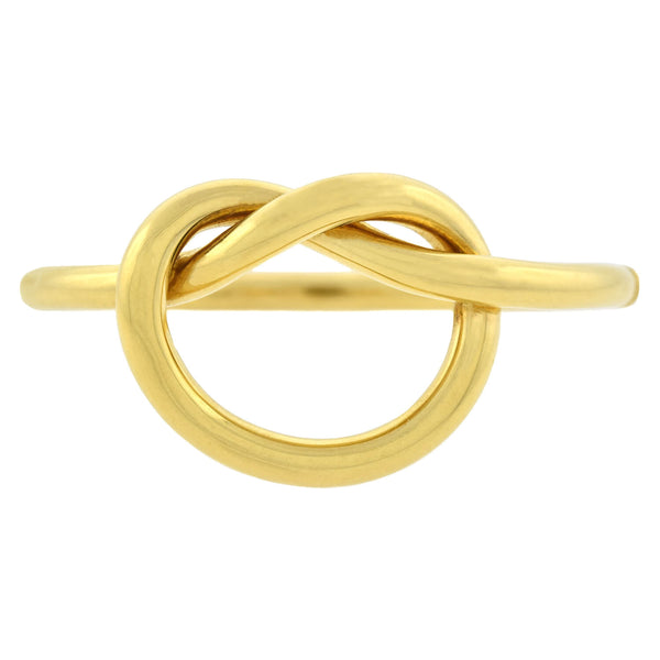 Gold hot sale love knot