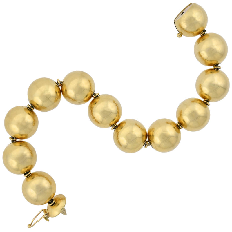 Lot - 14-Karat Yellow-Gold Charm Bracelet with Two 14-Karat Gold Charms and  Five Gold Filled Charms, 41 total gross dwt.